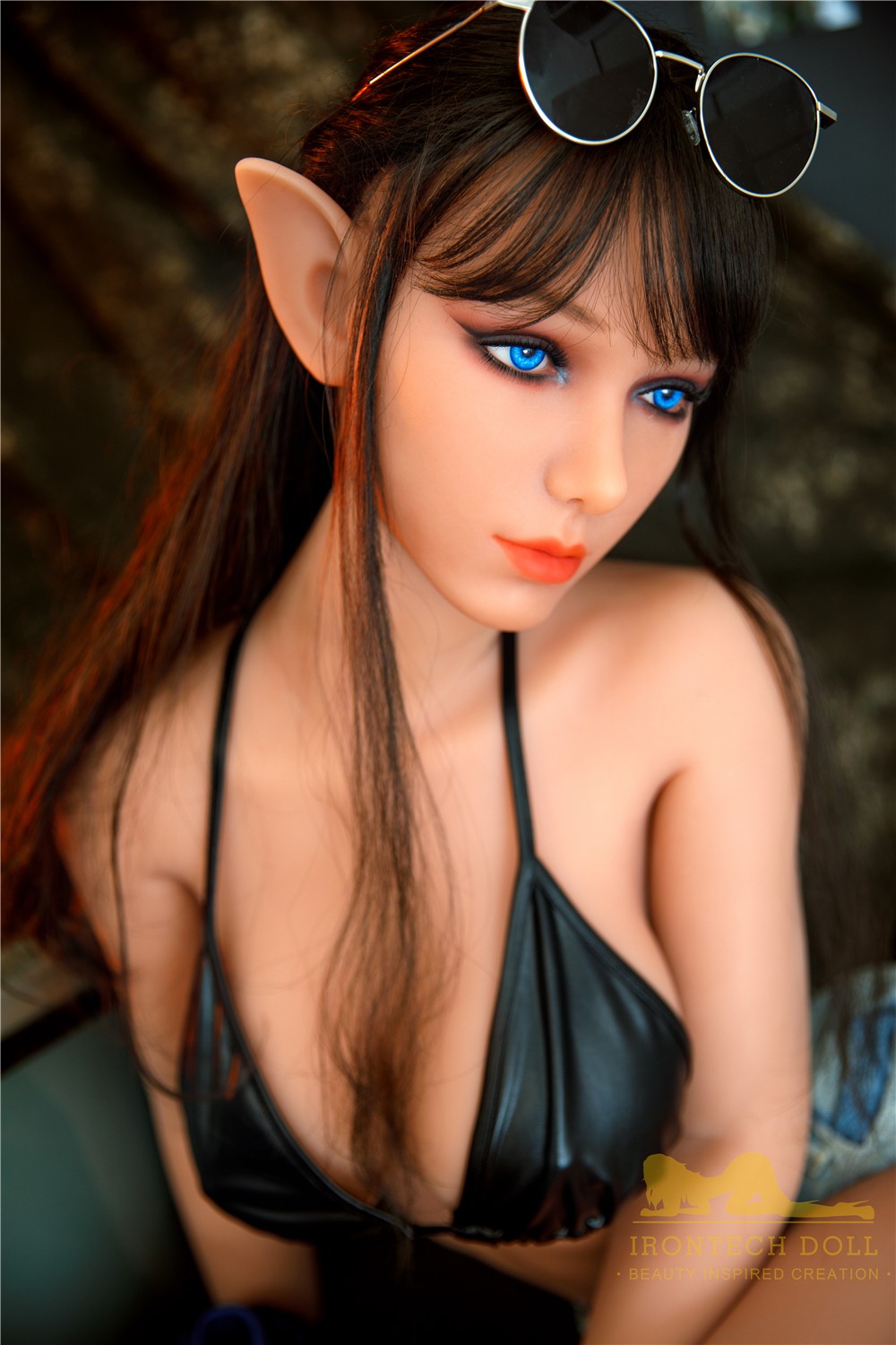 Poupée sexuelle elfe asiatique TPE 167 cm, poupée Scarlet Irontech