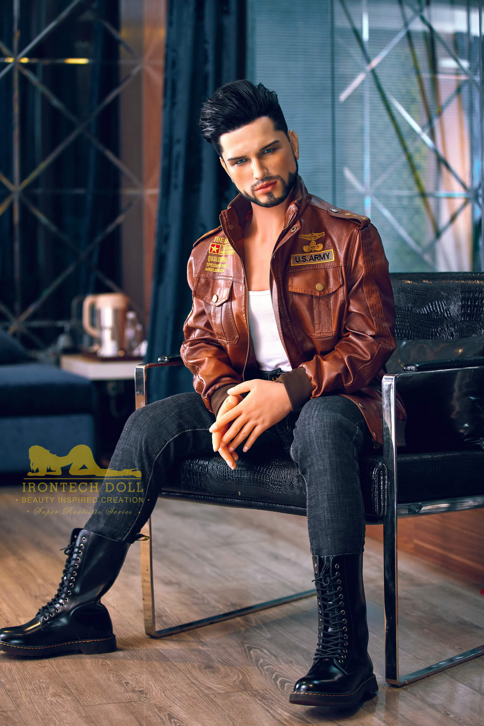 Poupée sexuelle masculine TPE 162cm Kevin
