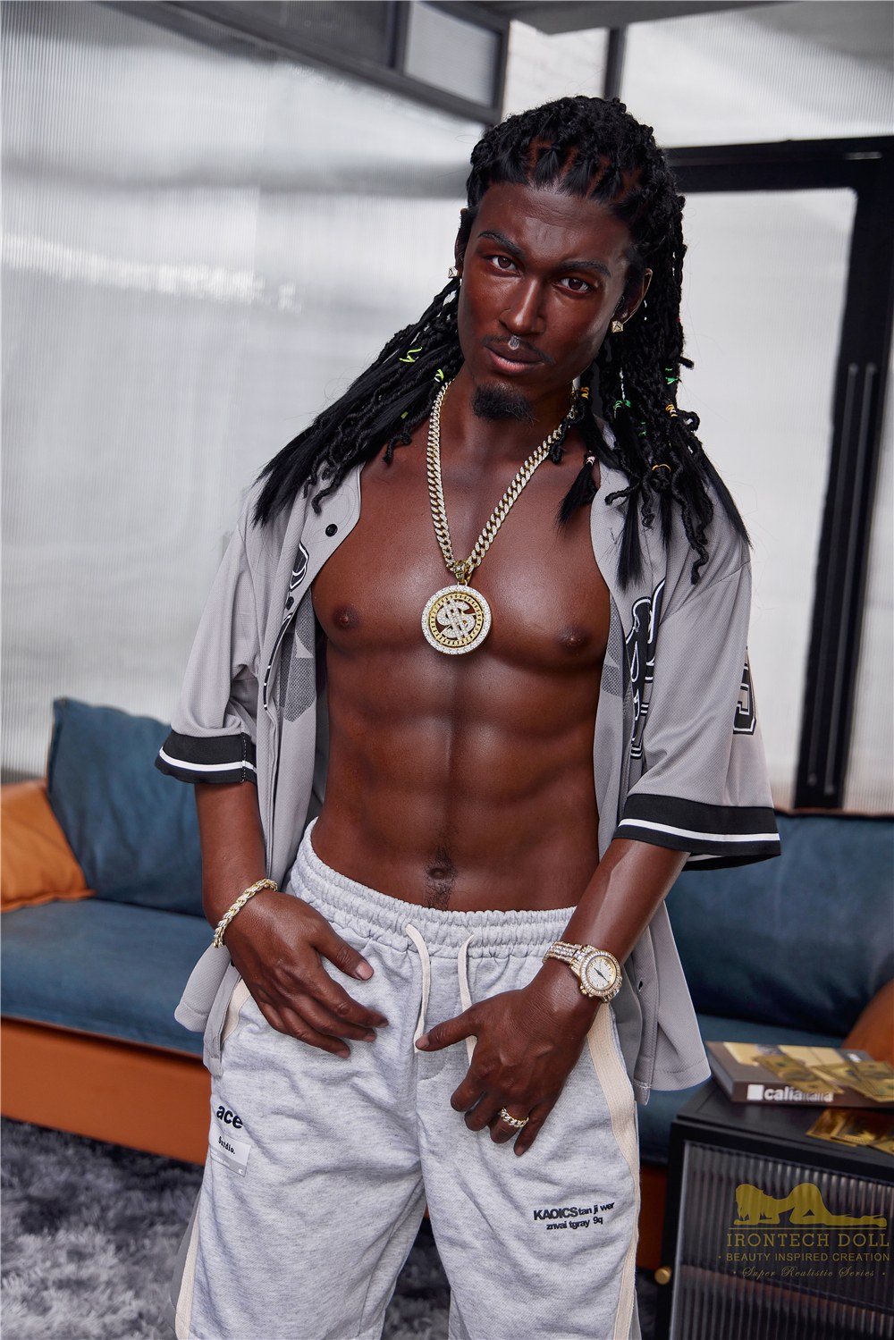 Poupée Sexuelle Noire 170cm M7 Bill