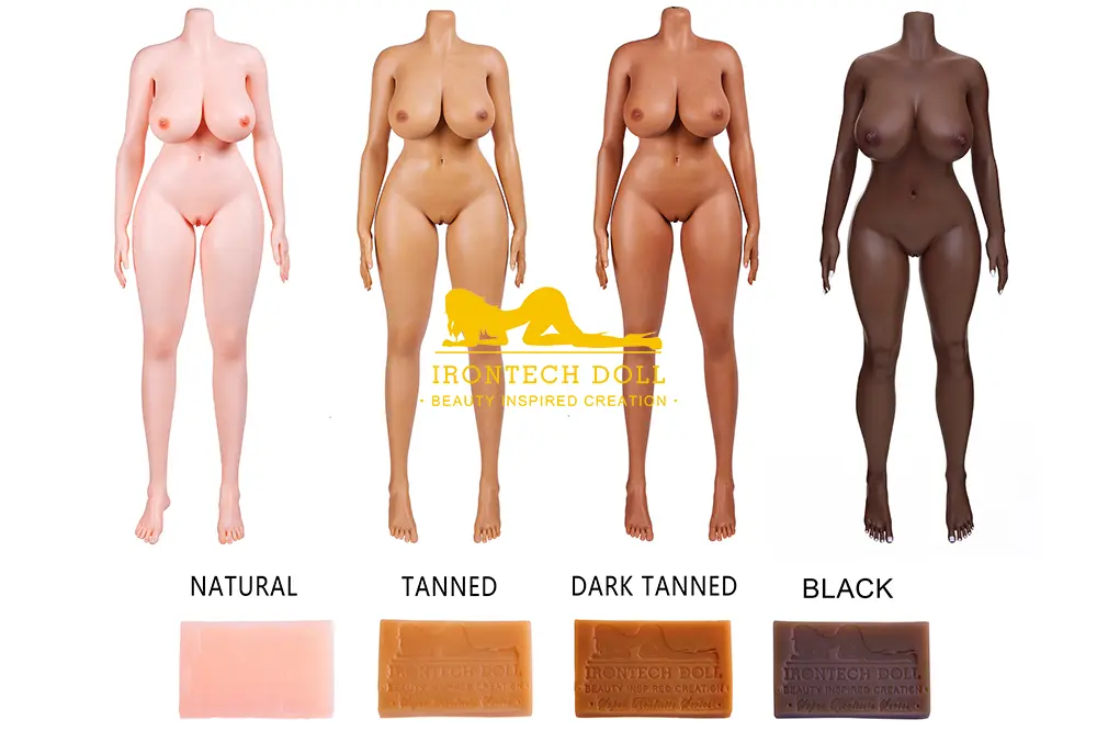 Irontech Sex Doll Silicone Skin Tones