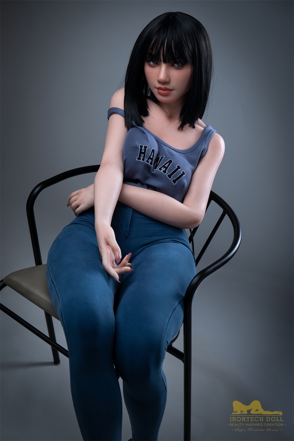 Poupée sexuelle en silicone Celebrity 153 cm S30 Rita