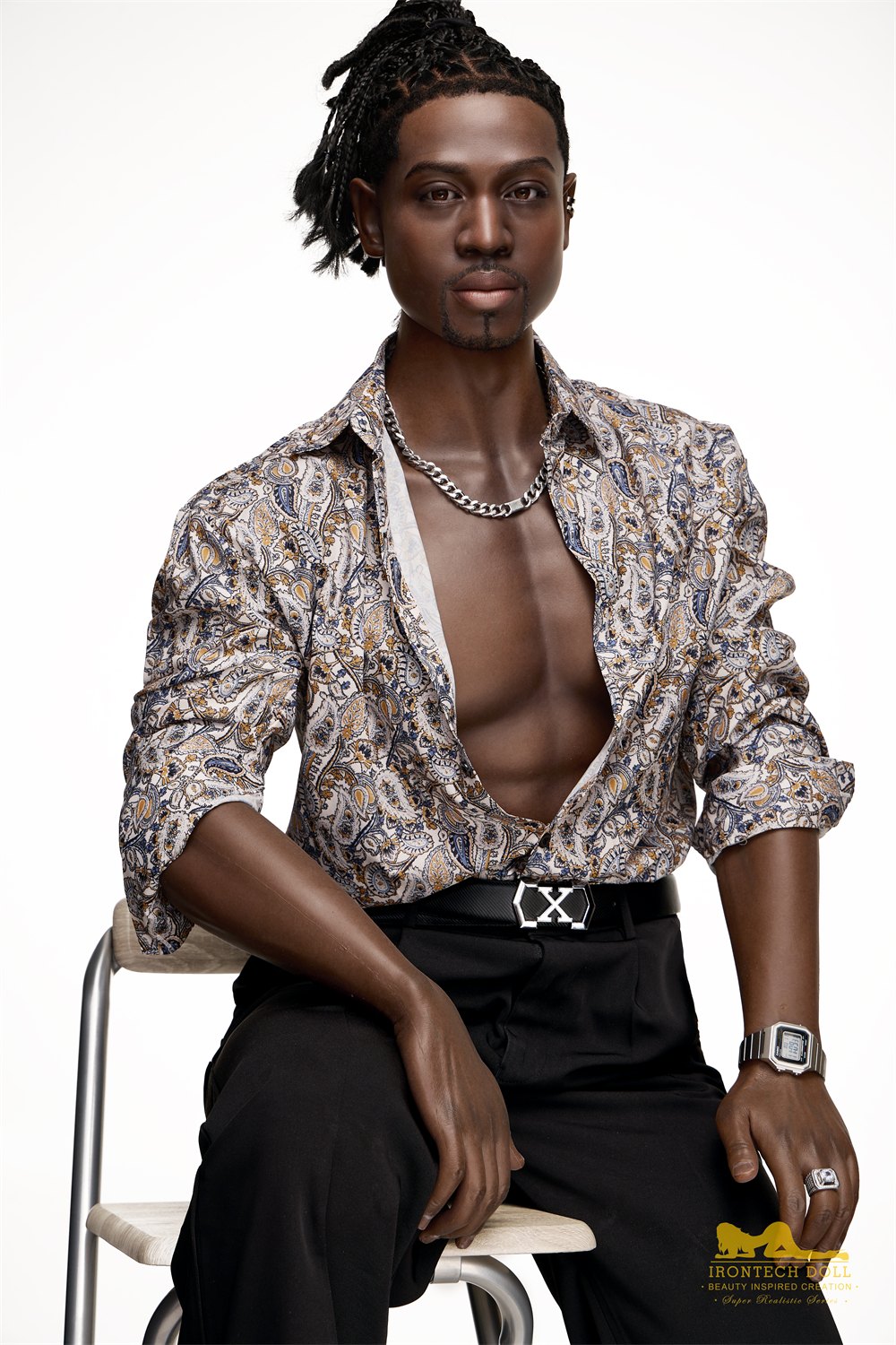 Poupée Sexuelle Noir 176cm M8 James