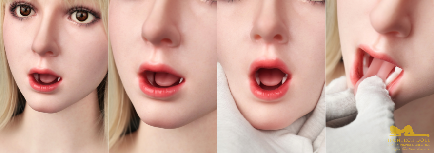 Tête en silicone ROS