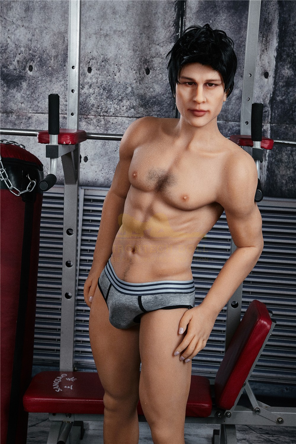 Poupée Sexuelle Musculaire TPE 162cm Charles
