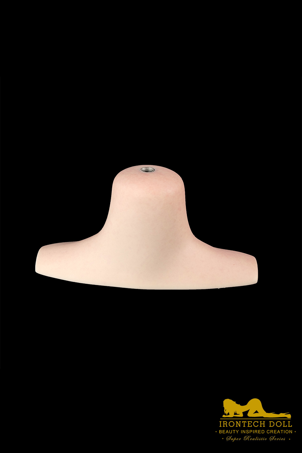 Support de tête de poupée d'amour en silicone