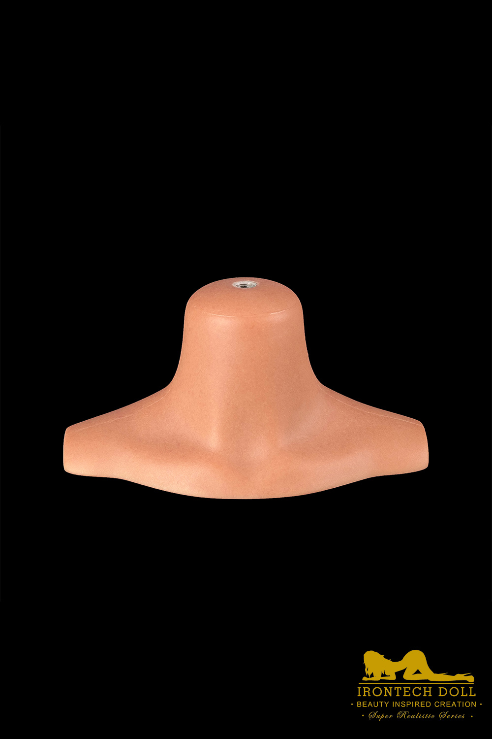 Support de tête de poupée d'amour en silicone