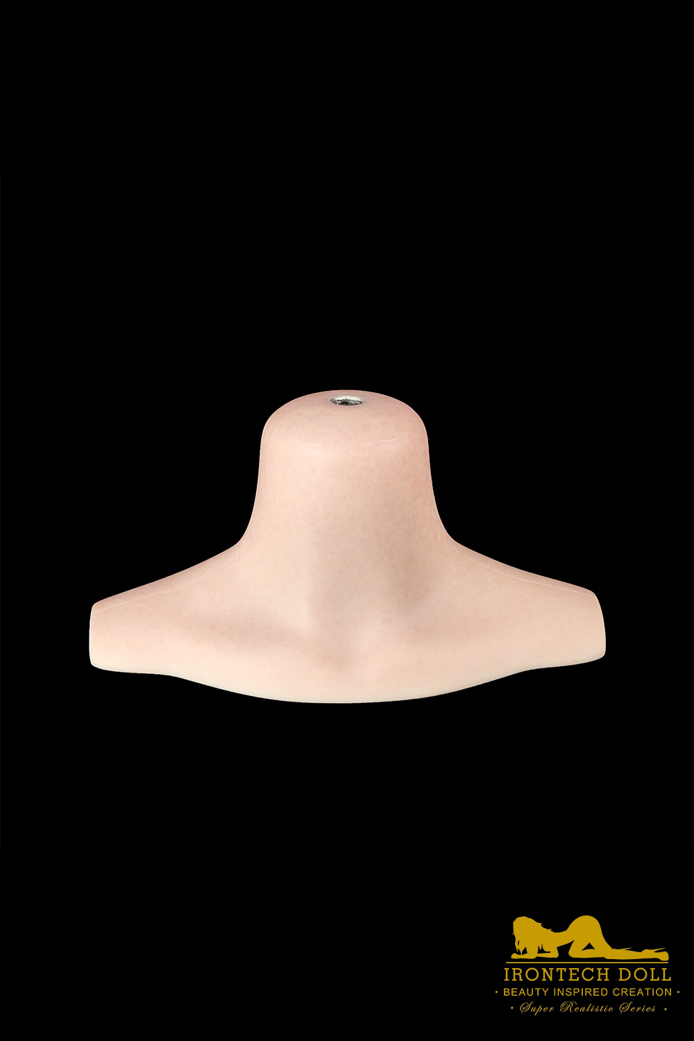 Support de tête de poupée d'amour en silicone