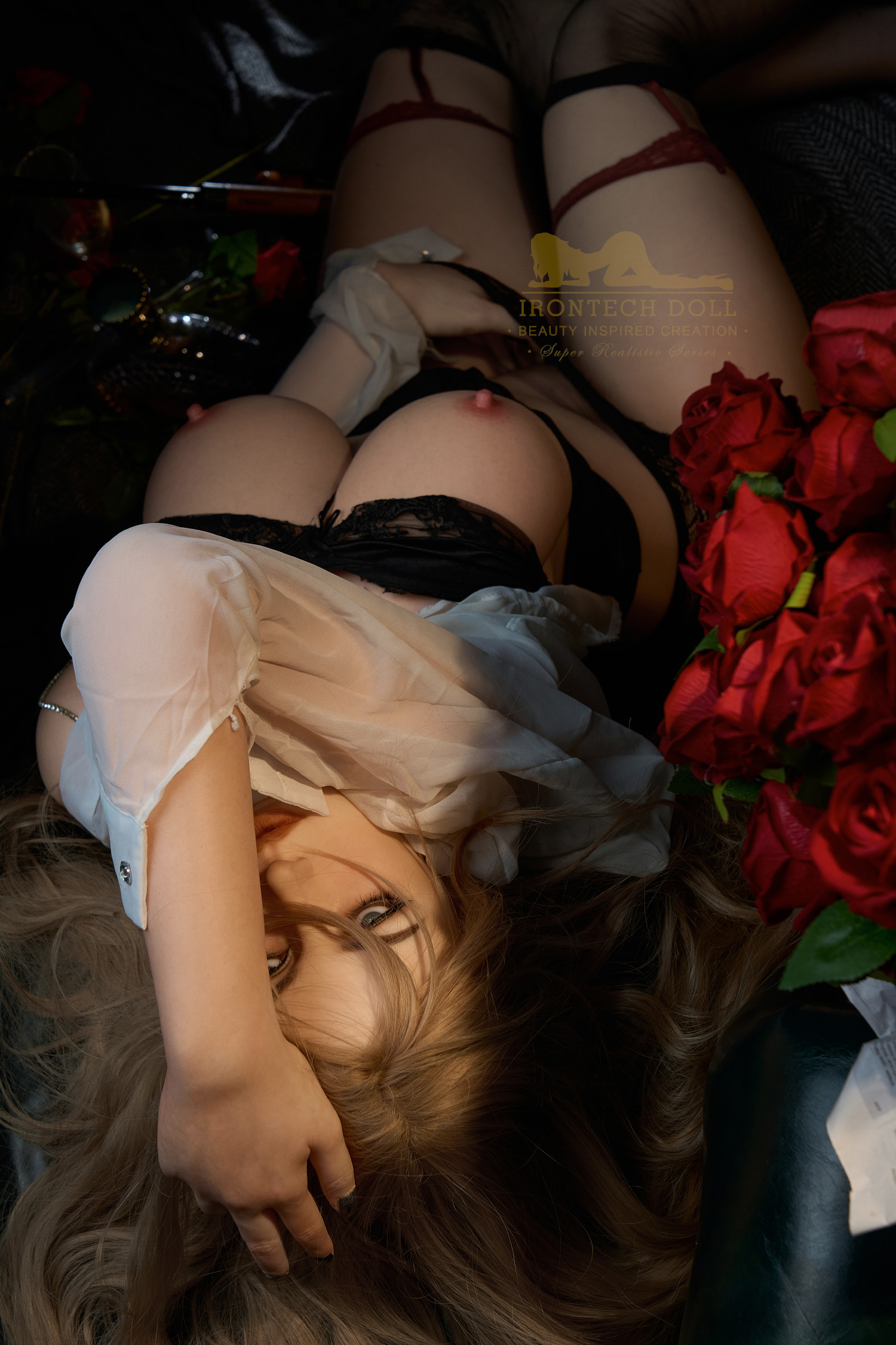 [Sous le manteau] Poupée d'amour réaliste 164 cm S38 Office Lady Flora