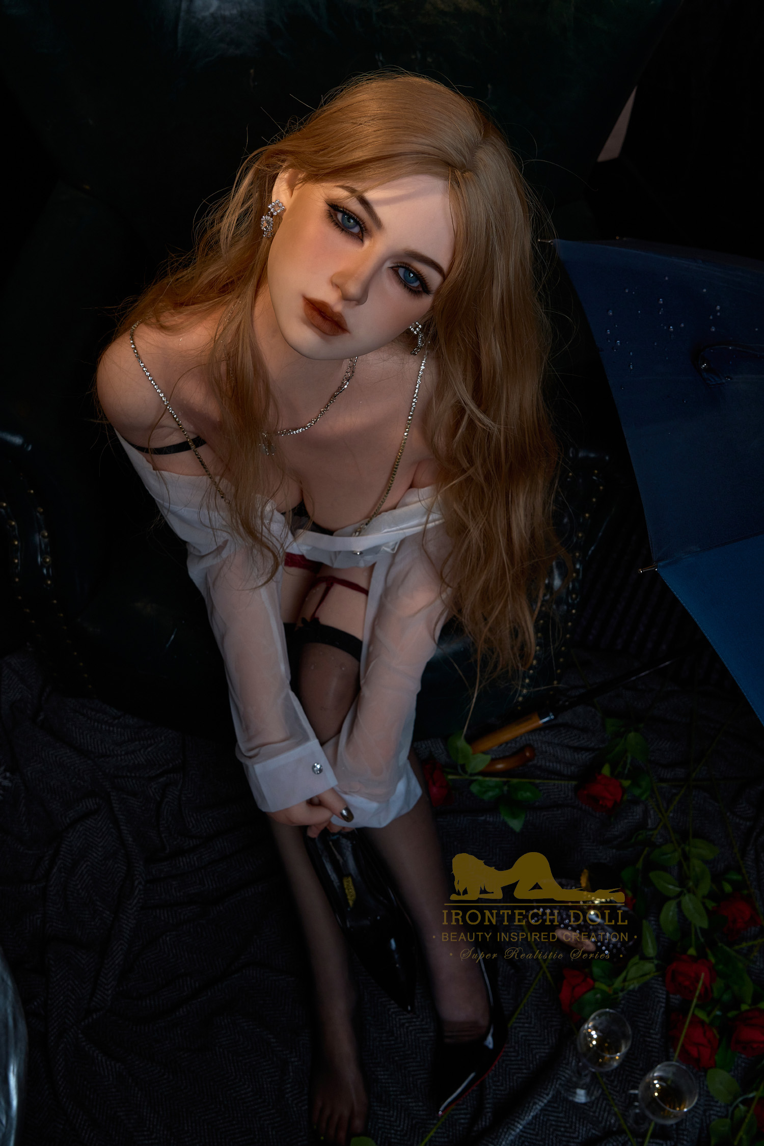 [Sous le manteau] Poupée d'amour réaliste 164 cm S38 Office Lady Flora
