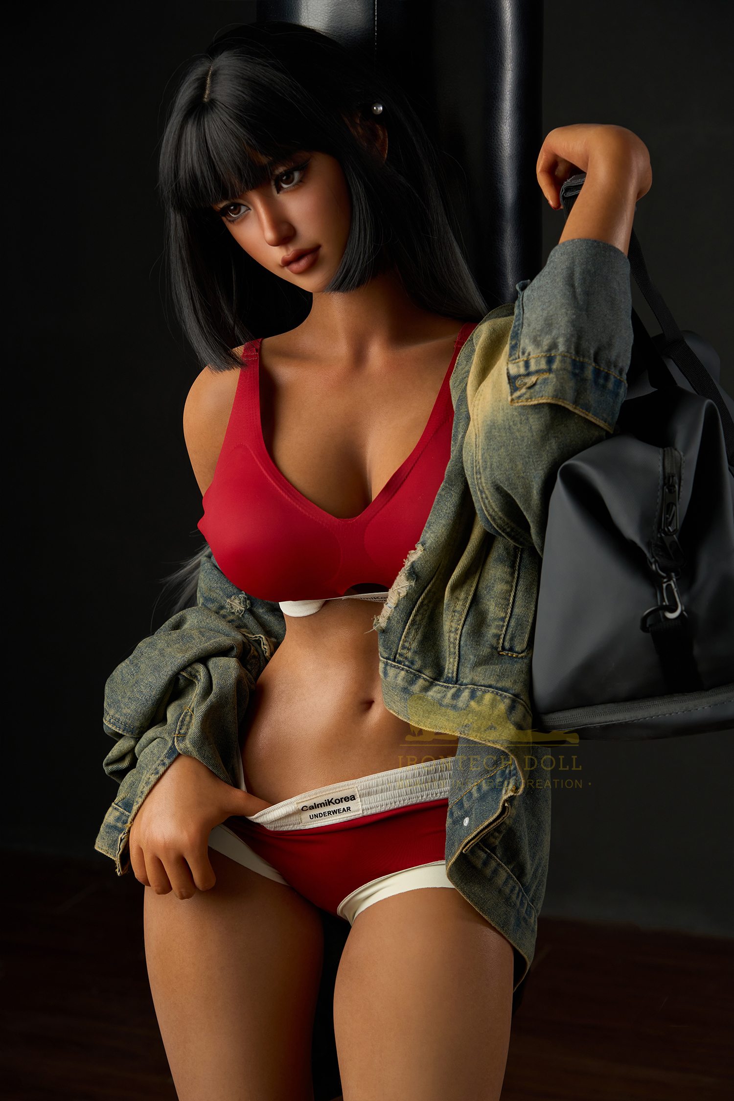 Poupée Sexuelle Athlétique 161cm S14 Miku Bronzé Foncé – Fitness Queen