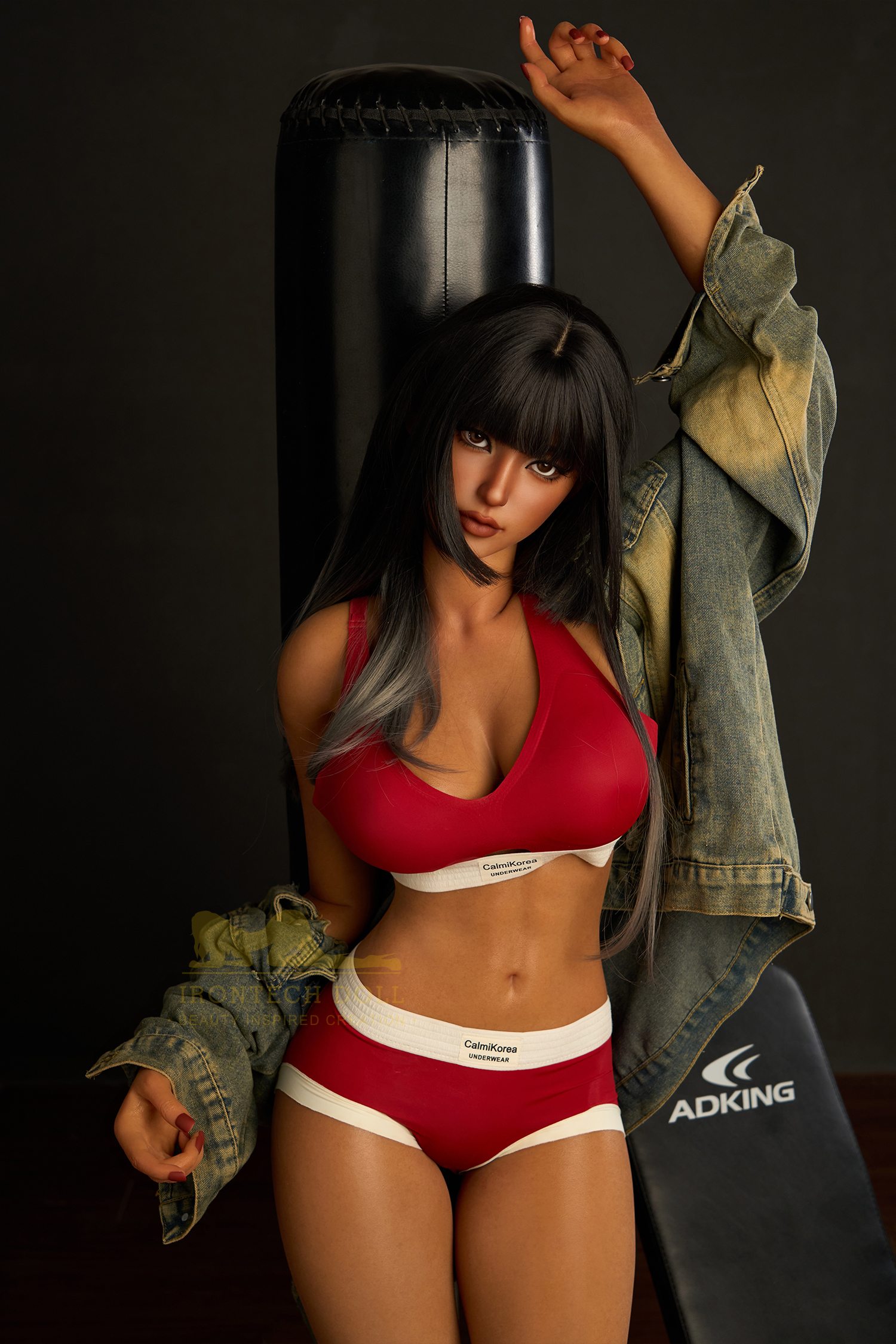Poupée Sexuelle Athlétique 161cm S14 Miku Bronzé Foncé – Fitness Queen