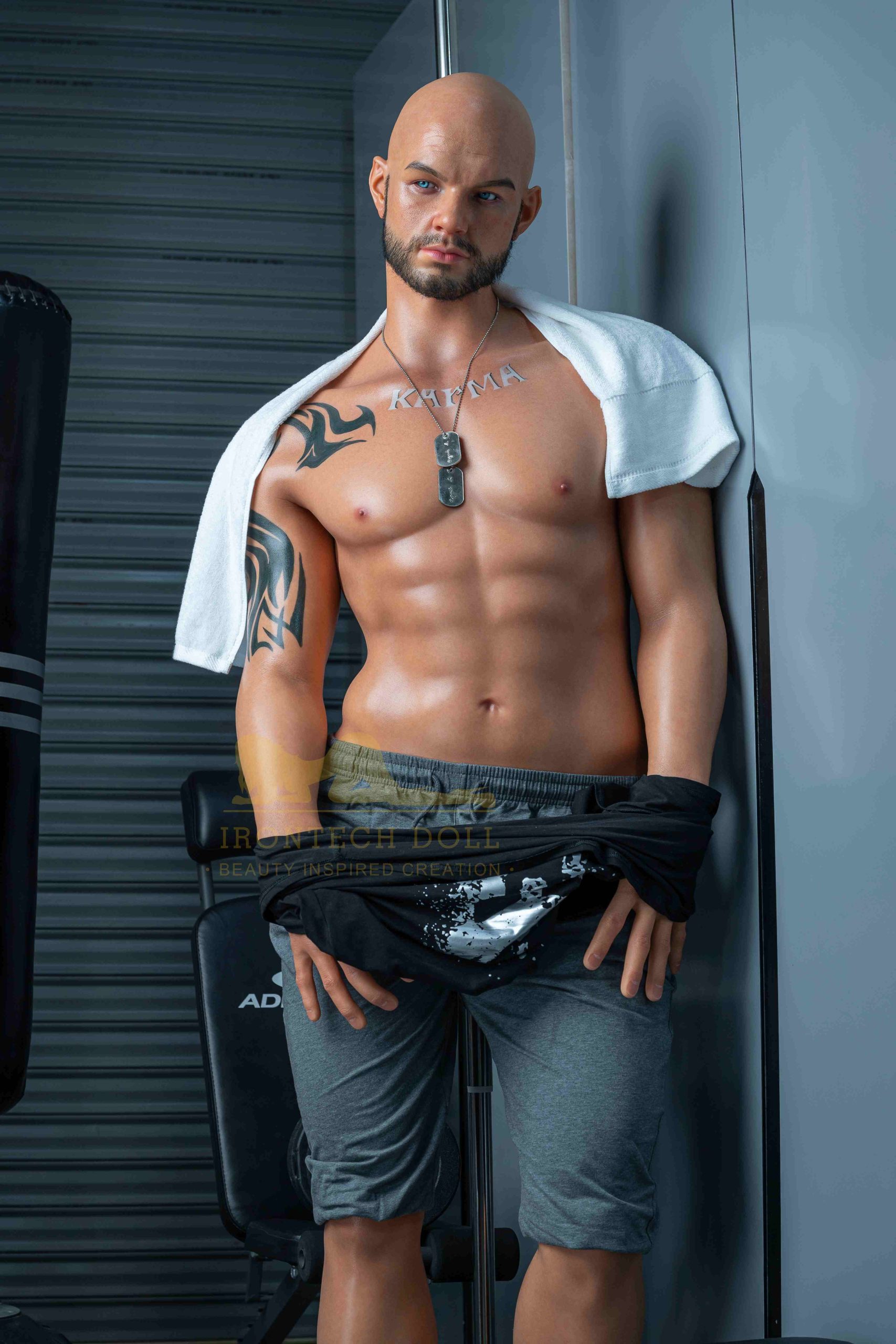 [Poupée sexuelle star du porno] Réplique de 190 cm de poupée sexuelle masculine-Cliff Jensen